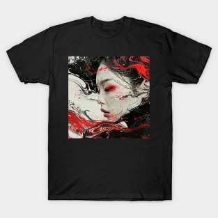 Cyberpunk Geisha Girl Anime T-Shirt